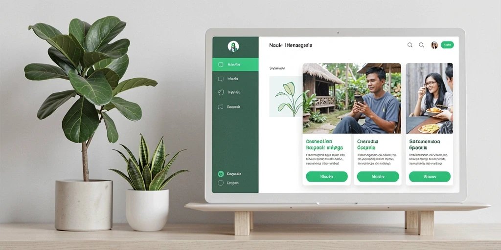 Tampilan antarmuka yang menarik dan user-friendly.