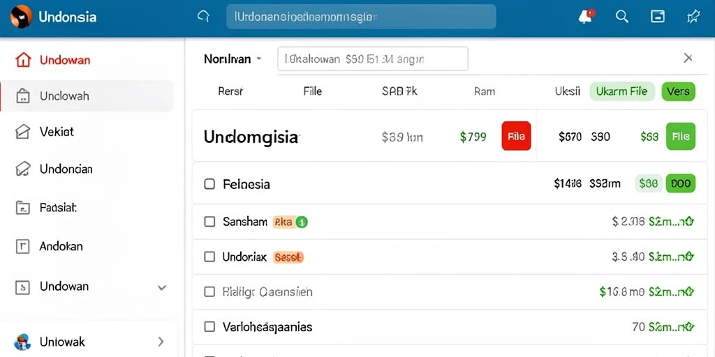 Tampilan antarmuka aplikasi yang menarik.