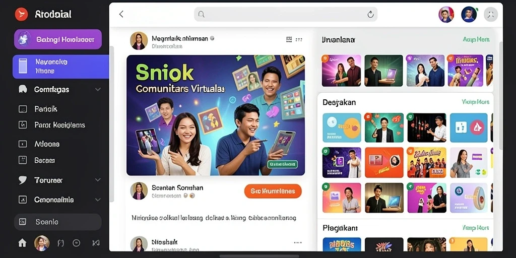 Tampilan antarmuka ramah pengguna yang menarik.