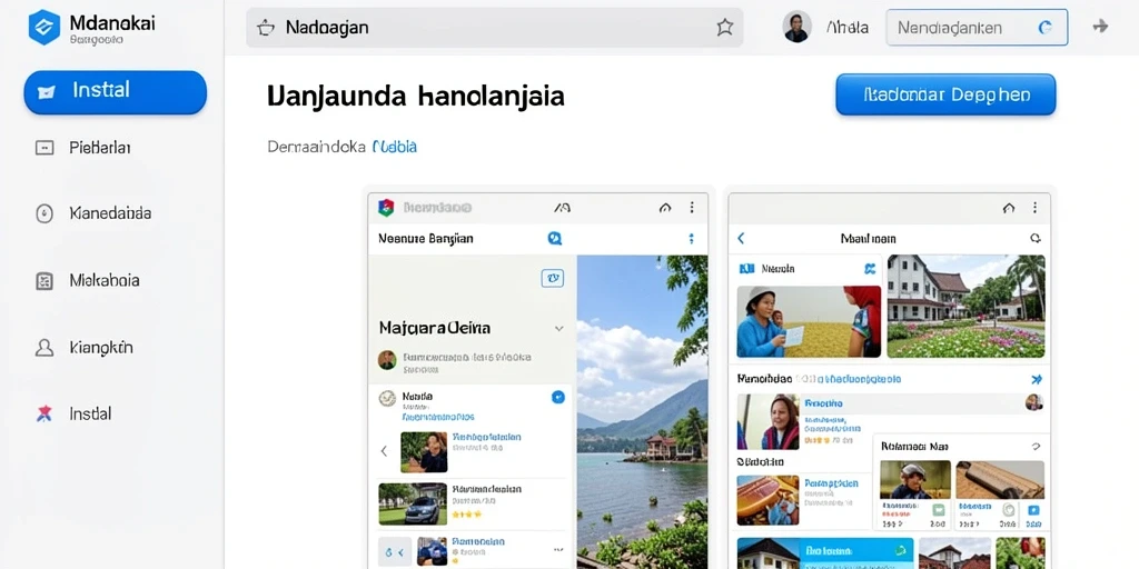 Tampilan antarmuka yang menarik dan mudah dinavigasi.