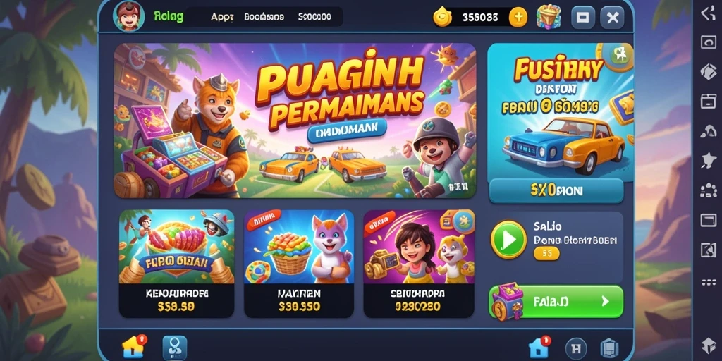 Tampilan antarmuka yang sederhana dan menarik.
