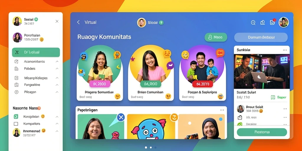 Tampilan utama LUCKYRP yang berwarna dan menarik.