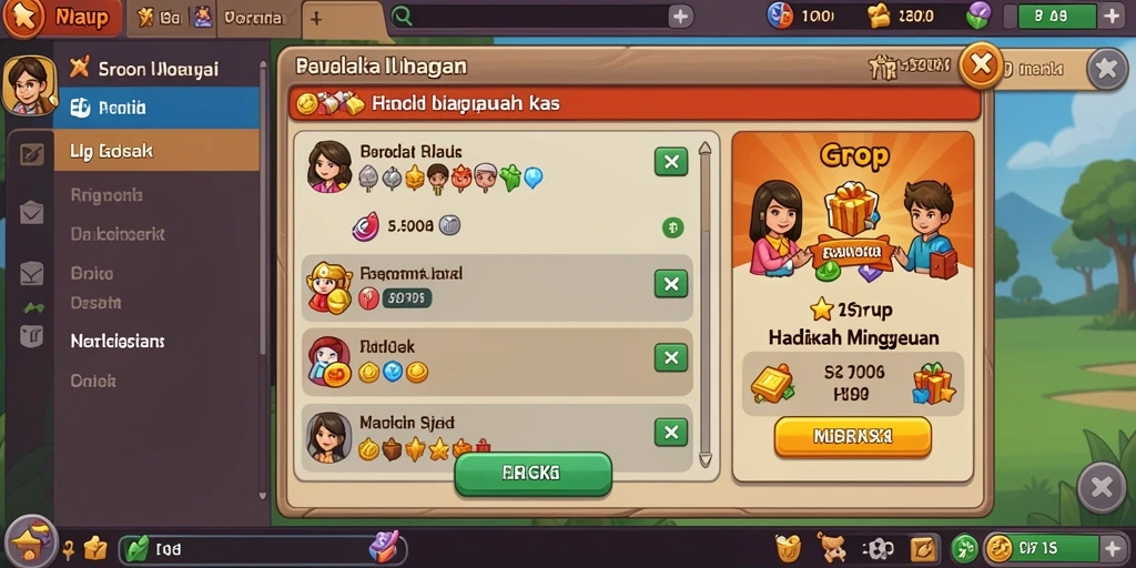 Tampilan antarmuka yang ramah pengguna.
