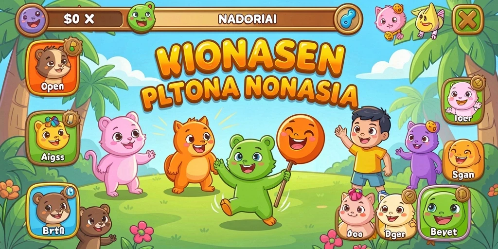 Tampilan grafis yang menawan dan penuh warna.