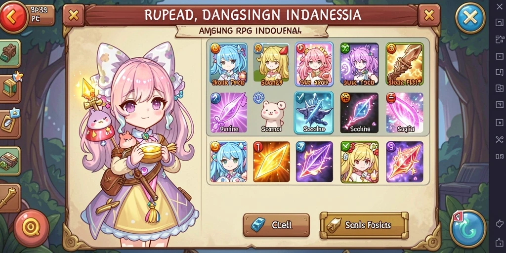 Screenshot menampilkan grafik cerah dan menarik dari ODDIGO.