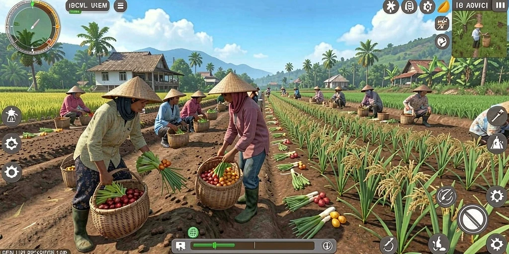 Tampilan awal yang menarik dengan navigasi sederhana.
