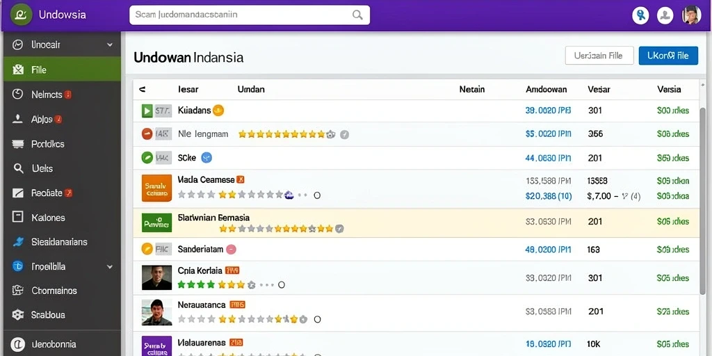 Antarmuka permainan yang menarik dan user-friendly.