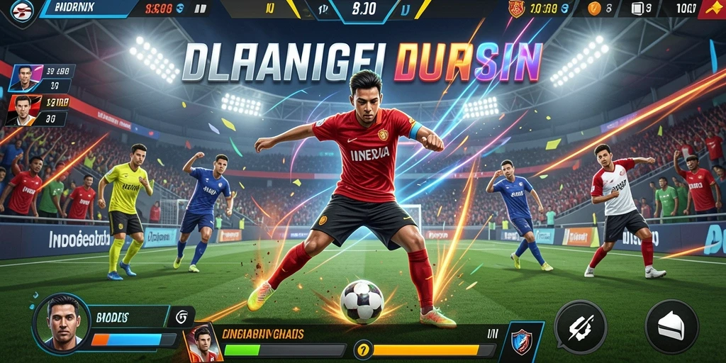 Screenshot V21: Tampilan grafis yang menawan dan penuh warna.